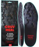 (New) Work Comfort Orthotics Insoles - Anti Fatigue Shoe Insert Men Women for Plantar Fasciitis - Cushioned Arch Support - Shock Absorption - Foot Pain Relief - Work Boot Insoles (Black Hexagons, XL) Black Hexagons XL(Men 11-13||Women 12-14) - Buy Online on GoSupps.com