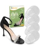Relistep Women's 3D Forefoot Cushions - Gel Insoles for Foot Pain Relief & Metatarsal Support - Absorb Shock & Relieve Tingling (Clear - Buy Online on GoSupps.com