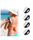 Sunscreen Applicator for Kids - 4 Pack Brush with Protective Caps | Sunblock Applicator for Safe Fun - Buy Online on GoSupps.com