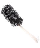 Arswin Shower Body Brush & Loofah on a Stick - Back Scrubber for Exfoliating Bath - Long Handle Mesh Sponge (Black) - Buy Online on GoSupps.com