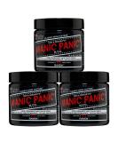 Manic Panic Raven Black Hair Dye - Classic High Voltage (3PK) - Vegan Ammonia Free Semi-Permanent Color for All Hair Types - Cool Black with Blue Undertones - Buy Online on GoSupps.com