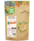 Wholefood Earth Organic Gluten Free Jumbo Oats 500g | GMO Free | Vegan | High Fibre | Certified Organic - Buy Online on GoSupps.com