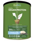 Biochem 100% Organic Plant Protein Vanilla Flavor 24.4 oz - 1.52 lb (Pack of 1) - Buy Online on GoSupps.com