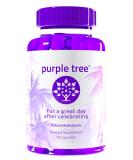 Purple Tree Celebration Vitamin Pills | Rapid Hydration, Liver Detox, Better Mornings | Dihydromyricetin DHM, Milk Thistle, Electrolytes, Vitamin B, Willow Bark, Quercetin (30 Pills) 30 Count (Pack of 1) - Buy Online on GoSupps.com
