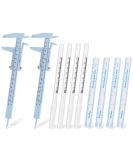 KALIONE 10-Piece Eyebrow Microblading Kit | Precision Shaping Tools & Measuring Ruler for Perfect Lip & Brow Mapping | International Shipping Available - Buy Online on GoSupps.com