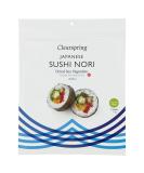 Clearspring Japanese Sushi Nori - Dried Sea Vegetable (Toasted) (8) - Buy Online on GoSupps.com