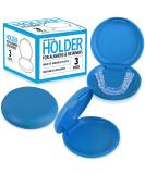 3 Pack Slim Pocket-Sized Invisalign Retainer Cases - Secure Close, Easy Open - Travel-Friendly Holder Set - Buy Online on GoSupps.com