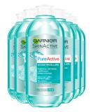Garnier 3-in-1 Micellar Water - Makeup Remover & Facial Cleanser for Oily Skin (6 x 400ml) | Clear Impurities & Refresh Your Face - Buy Online on GoSupps.com