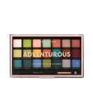 Profusion Cosmetics Adventurous 21 Shade Eyeshadow Palette - Earthy Tones Rich Pigments & Blendable Colors | Shop Internationally - Buy Online on GoSupps.com