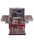Pure Vie 132 Color All in One Makeup Gift Set - Eyeshadow, Concealer, Lip Gloss, Face Powder, Blush, Contour, Eyebrow Powder - Buy Online on GoSupps.com