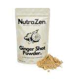 Ginger and Turmeric Shot Powder 100 Servings | Drink Supplement with Orange Cayenne Pepper and Zinc | Organic and Natural Ingredients No Added Sugar | Detox Drink Mix with Water Juice or Tea | 100g - Buy Online on GoSupps.com