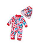 BONVERANO Baby Girls Swimsuit 9-12 Months | Full-Length Zipper One Piece Swimwear with UPF 50+ Sun Protection - Buy Online on GoSupps.com