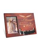 Personalized Wooden Pet Memorial Picture Frame for Cats and Dogs - Sympathy Gifts for Loss, Remembrance, and Bereavement - Buy Online on GoSupps.com