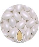 Buy 1kg White Pearl Almond Conchiglia - Perfect Wedding Sugar Almonds & Confetti for Baptism & Guest Gifts - Buy Online on GoSupps.com
