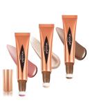YU KUI LX Liquid Beauty Sticks Set | Highlighter Blush Contour Makeup | Multifunctional Beauty Cream | Cushion Applicator | 3 PCS (Blush 01, Highlight 03, Contour 05) - Buy Online on GoSupps.com