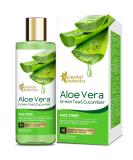 Aloe Vera Green Tea & Cucumber Face Toner - Hydrating & Alcohol-Free - 150ml - Best International Shipping - Buy Online on GoSupps.com