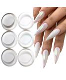 GZSYY Chrome Nail Powder - 6PCS Aurora Shimmer & Mirror Effect Pigment for Stunning Nail Art - International Shipping Available - Buy Online on GoSupps.com