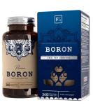 High Strength Vegan Boron Supplements | 6mg per Serving | 6 Month Supply | Gluten-Free & Non-GMO | Made in UK | 360 Count - Buy Online on GoSupps.com