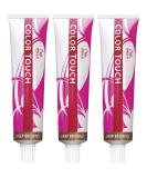 Pack of 3 Wella Professionals Color Touch 7/0 Medium Blonde - 60 ml | International Shipping Available - Buy Online on GoSupps.com