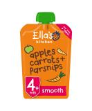 Ella's Kitchen Stage 1 From 4 Months Organic Carrot Apple and Parsnip 120 g (Pack of 7) Apple Lemon Fruit Blueberries large - Buy Online on GoSupps.com