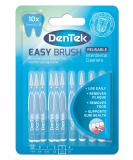 DenTek Easy Brush ISO 3 Interdental Brushes - 0.60 mm 10 Pack | Best for Dental Hygiene & Fresh Breath - Buy Online on GoSupps.com