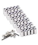 EuTengHao 60pc Pin Keepers Locking Clasps 9mmx5.5mm Silver - for Secure Pin Backs - Buy Online on GoSupps.com