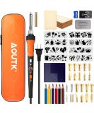 72 pcs Wood Burning Kit with Adjustable Temperature | Pyrography Pen for DIY Crafts | Wood Burner Tools Set for Adults & Beginners - Buy Online on GoSupps.com