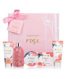 BODY & EARTH Rose Bath Spa Gift Set - 5 Piece Box for Women | Pamper & Relax with Soap, Shower Gel, Body Butter, and Lotion | Ideal Birthday & Christmas Gifts for Her - Buy Online on GoSupps.com