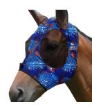 Harrison Howard UV Protection Fly Mask - Breathable Stretchable Full Visibility with Ear Protection - Chic Blue (Large) - Buy Online on GoSupps.com
