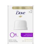 Dove Deodorant Refills Refill Kit 0 Aluminum Coconut + Pink Jasmine Aluminum Free Deodorant oz  1.13 Ounce - 2 Count (Pack of 1) Tropical 1.13 Ounce (Pack of 2) - Buy Online on GoSupps.com