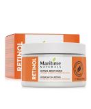 Maritime Naturals Retinol Moisturizer | Hyaluronic Acid & Organic Ingredients | Professional Face Cream for Day & Night | 120ml - Buy Online on GoSupps.com