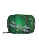 Travel Pill Organizer - Dragonfly Pill Box Case for Vitamins & Medications | Beauty Design & Zipper Closure - Buy Online on GoSupps.com