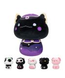 Mewaii 14'' Soft Magic Axolotl Mushroom Stuffed Animal Plush Pillow Toy - Black Axolotl 14 Inch - Buy Online on GoSupps.com