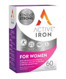 Active Iron for Women, Non-Constipating, 30 Active Iron High Potency Capsules with 30 Multivitamin Tablets, Helps Strengthen Your Immune System - Buy Online on GoSupps.com