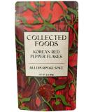 Premium Gochugaru Korean Red Pepper Flakes - 2 oz | Sun Dried Chili Peppers - Buy Online on GoSupps.com