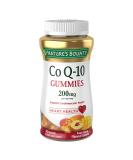 Natures Bounty CoQ10 Gummies, Supports Heart Health, CoQ10 200mg, Peach Mango Flavor, 60 Count - Buy Online on GoSupps.com