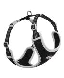 Thinkpet No-Pull Dog Harness | Breathable & Adjustable Soft Running Harness for Small Medium & Large Dogs | Padded Reflective Safety Harness (Black) - Buy Online on GoSupps.com