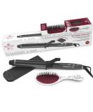 Olivia Garden Titanium + Ion Curling Iron - Dual Voltage | Heat Mat & Limited Edition Brush Included | High Performance Styling Tool - Buy Online on GoSupps.com