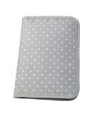 Luxdag Nylon Wrap Pocket Diaper Bag - Gray Dots | Organized & Zippered for On-the-Go Convenience - Buy Online on GoSupps.com