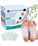 100 Natural Detox Foot Pads - Stress Relief & Sleep Improvement | Detox Footpaster International Shipping - Buy Online on GoSupps.com