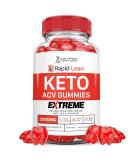 Rapid Lean Keto ACV Gummies 2000MG - Apple Cider Vinegar with Pomegranate & Beet Juice | Vegan & Non-GMO | 60 Count - Buy Online on GoSupps.com