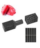 10Pcs Brrnoo Lipstick Tubes - DIY Refillable Portable Lip Balm & Gloss Bottles for Travel Makeup | Multi-Purpose Hollow Design - Buy Online on GoSupps.com