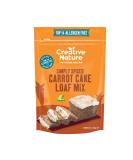 Creative Nature Gluten Free Carrot Cake Mix - Vegan & Allergen Free | 268g - Buy Online on GoSupps.com
