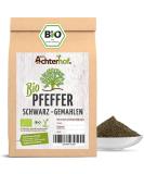 Buy Organic Black Pepper 200g | Premium Quality Spices | Fresh Aroma & Rich Flavor | Achterhof Organic Range - Buy Online on GoSupps.com