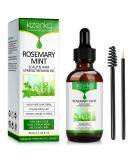 Rosemary Mint Growth Oil | Revitalize & Strengthen Hair & Scalp | Natural Hair Oil for Healthy Growth - Buy Online on GoSupps.com