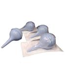 Sterile Ear Bulb [Pack of 4] 2 oz Rubber Hand Squeeze Sucker for Nasal and Ulcer Suction - Buy Online on GoSupps.com