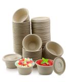 60 Sets 2oz Natural Bagasse Fiber Condiment Cups with Lids - Compostable & Disposable Sauce Containers for Snacks - Eco-Friendly Sample Cups - Buy Online on GoSupps.com