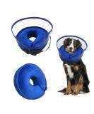 Yoolhamy Inflatable Dog Collar with Enhanced Anti-Licking Baffle | 2-in-1 Removable Cone for Small, Medium, Large Dogs | Soft Recovery Collar to Prevent Scratching | M+ Size - Buy Online on GoSupps.com