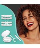 Buy 2 Pairs Snap-On Dentures for Women & Men - Veneers for Missing Teeth | Comfort & Confidence in Every Smile - Buy Online on GoSupps.com