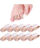 10-Piece Hammer Toe Corrector Kit | Toe Separator & Bandages for Crooked Broken Toes | International Shipping Available - Buy Online on GoSupps.com